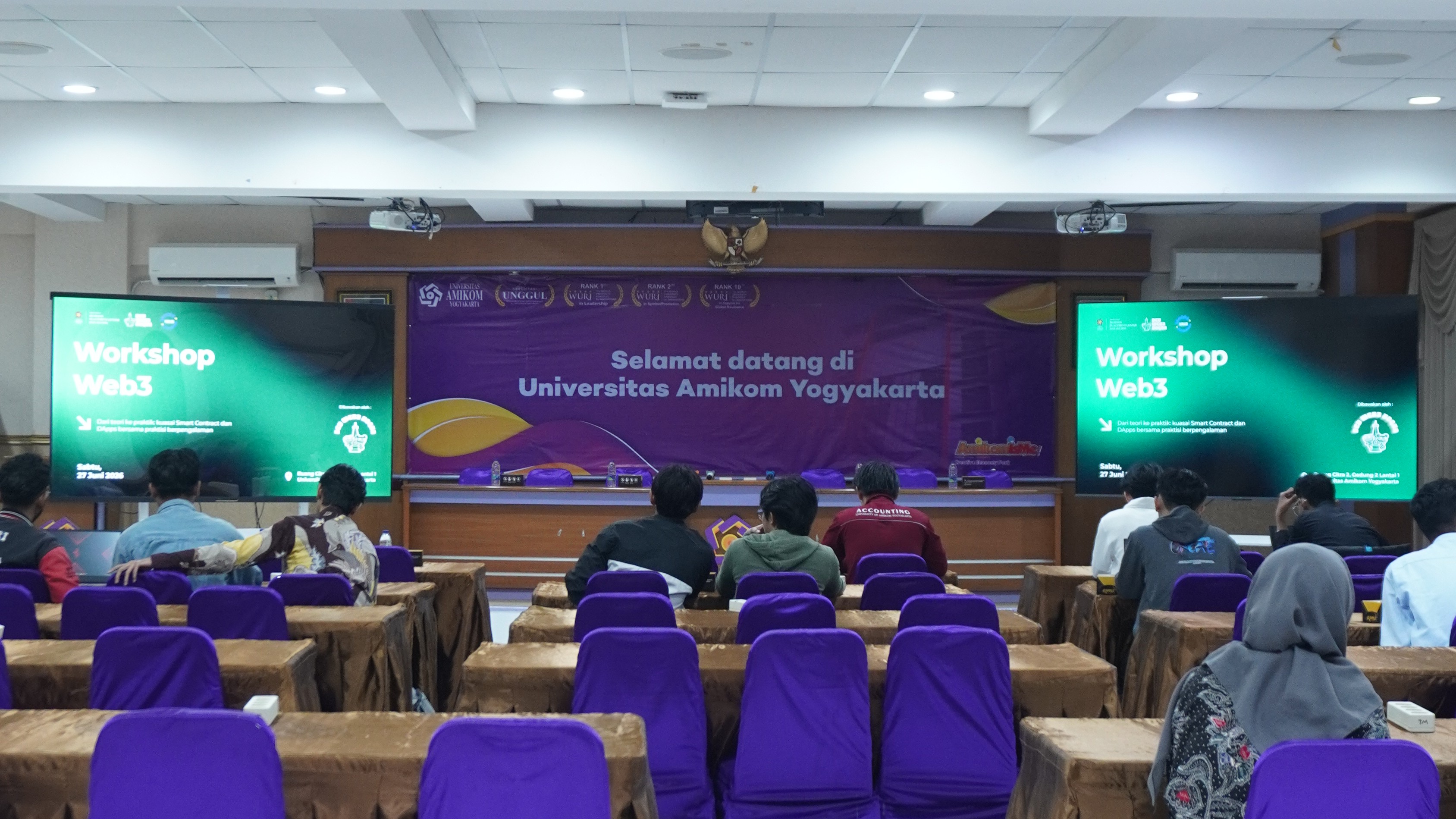 Kolaborasi dengan DevWeb3 Jogja, Departemen Iptek HIMASI Gelar Workshop Web3 & Blockchain